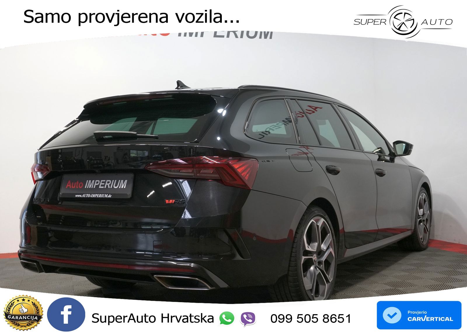 Škoda Octavia Combi RS 2.0 TDI (200 KS) DSG MATRIX+GR SJED+KAM