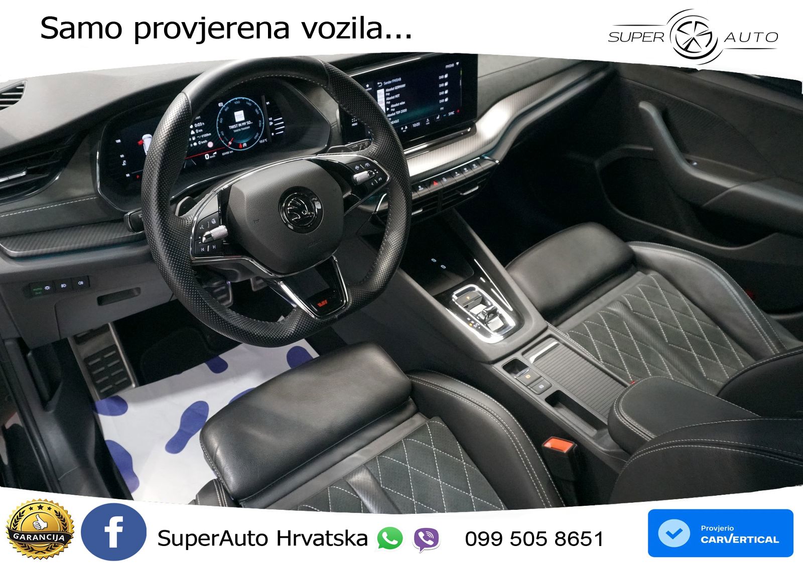 Škoda Octavia Combi RS 2.0 TDI (200 KS) DSG MATRIX+GR SJED+KAM