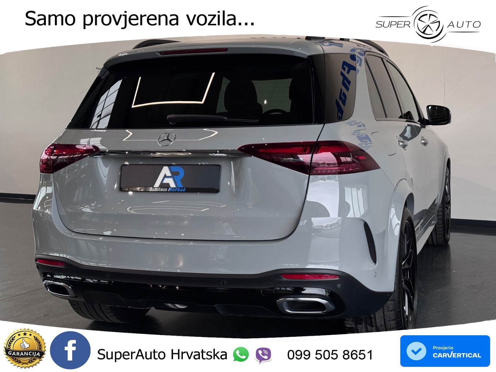 Mercedes GLE 450d (367 KS) EQ Boost 4MATIC 9G-TRONIC AMG ZRAČNI+ACC+GR SJED+KAM+PANO