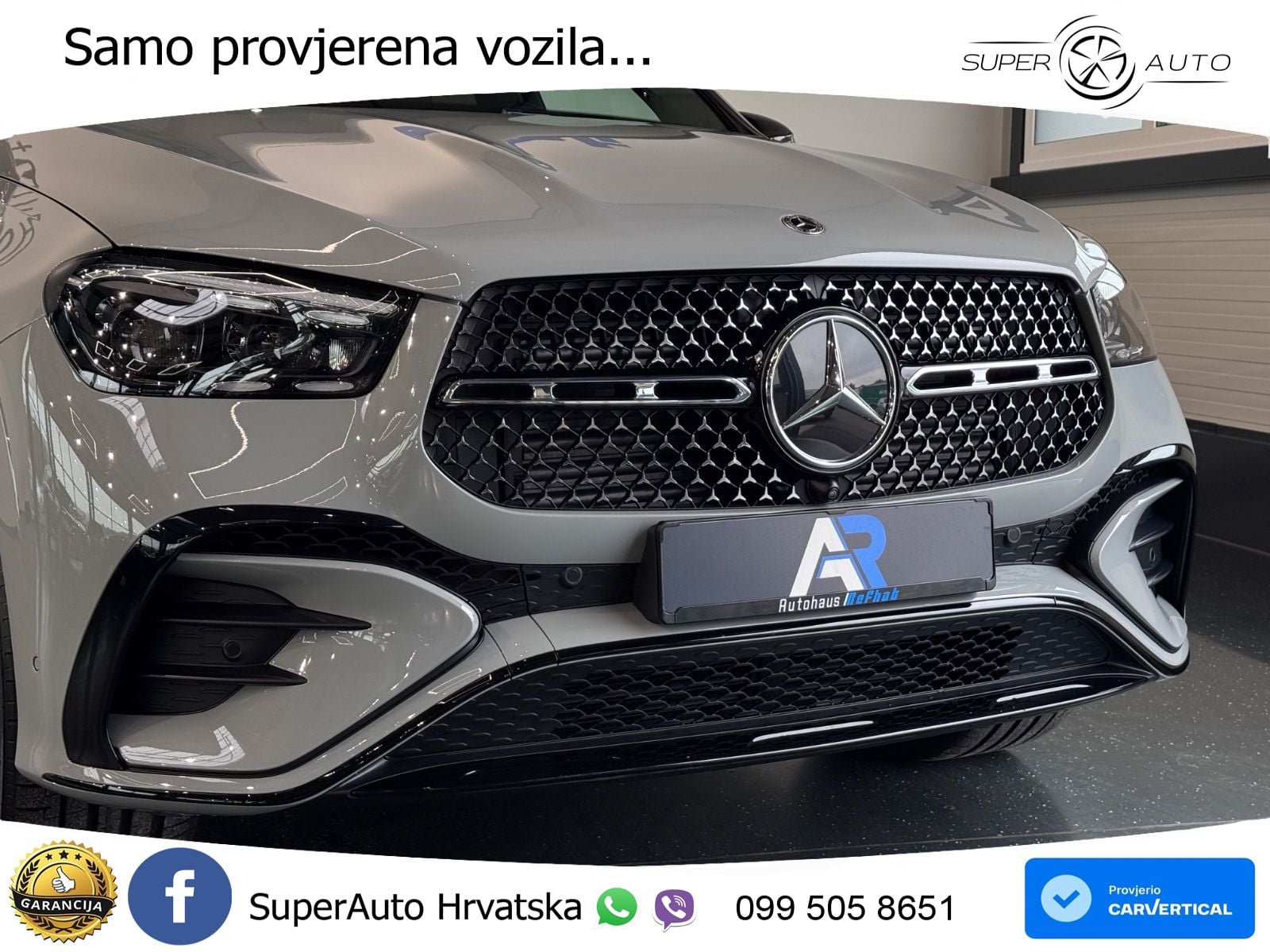 Mercedes GLE 450d (367 KS) EQ Boost 4MATIC 9G-TRONIC AMG ZRAČNI+ACC+GR SJED+KAM+PANO