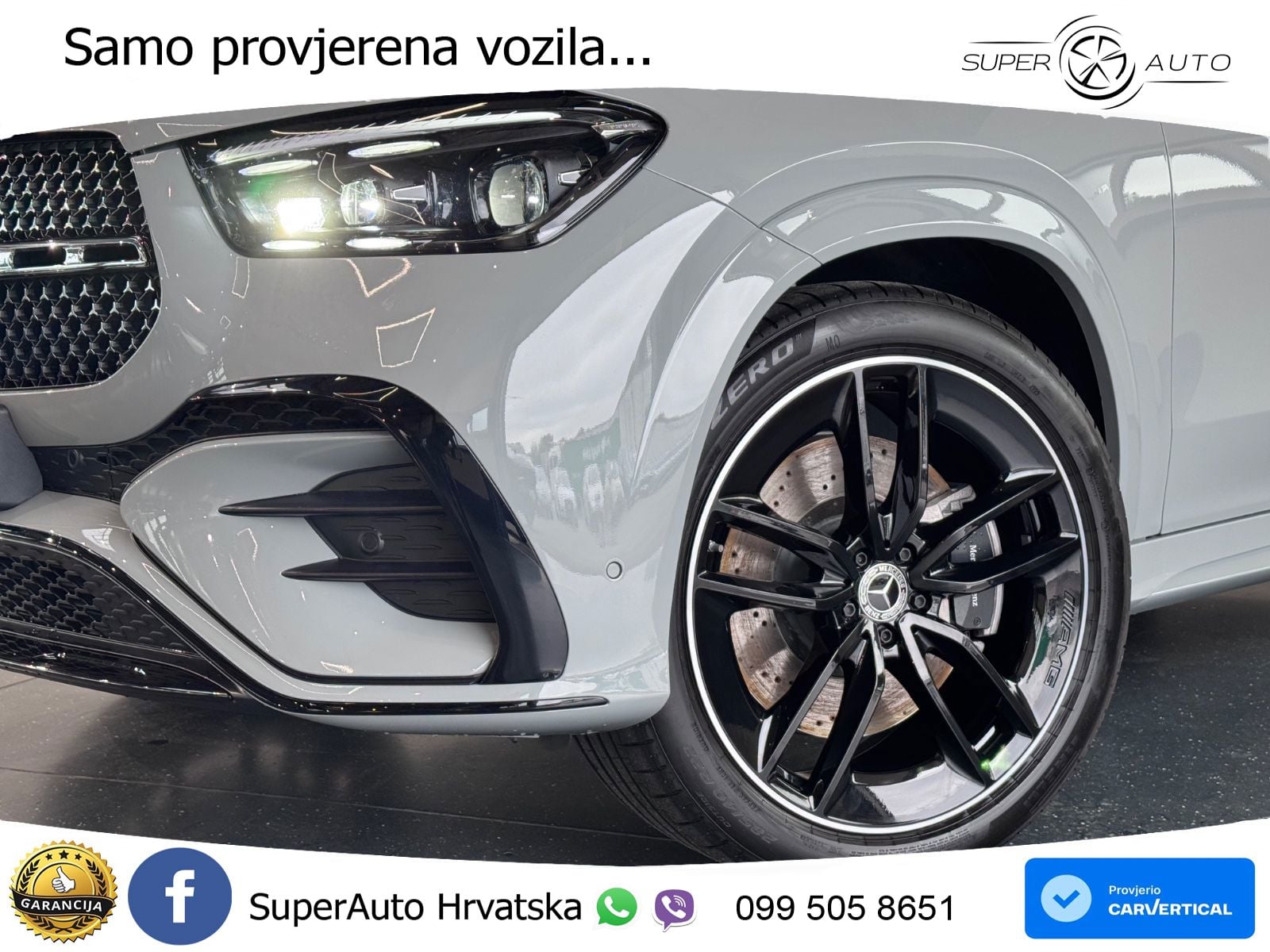 Mercedes GLE 450d (367 KS) EQ Boost 4MATIC 9G-TRONIC AMG ZRAČNI+ACC+GR SJED+KAM+PANO