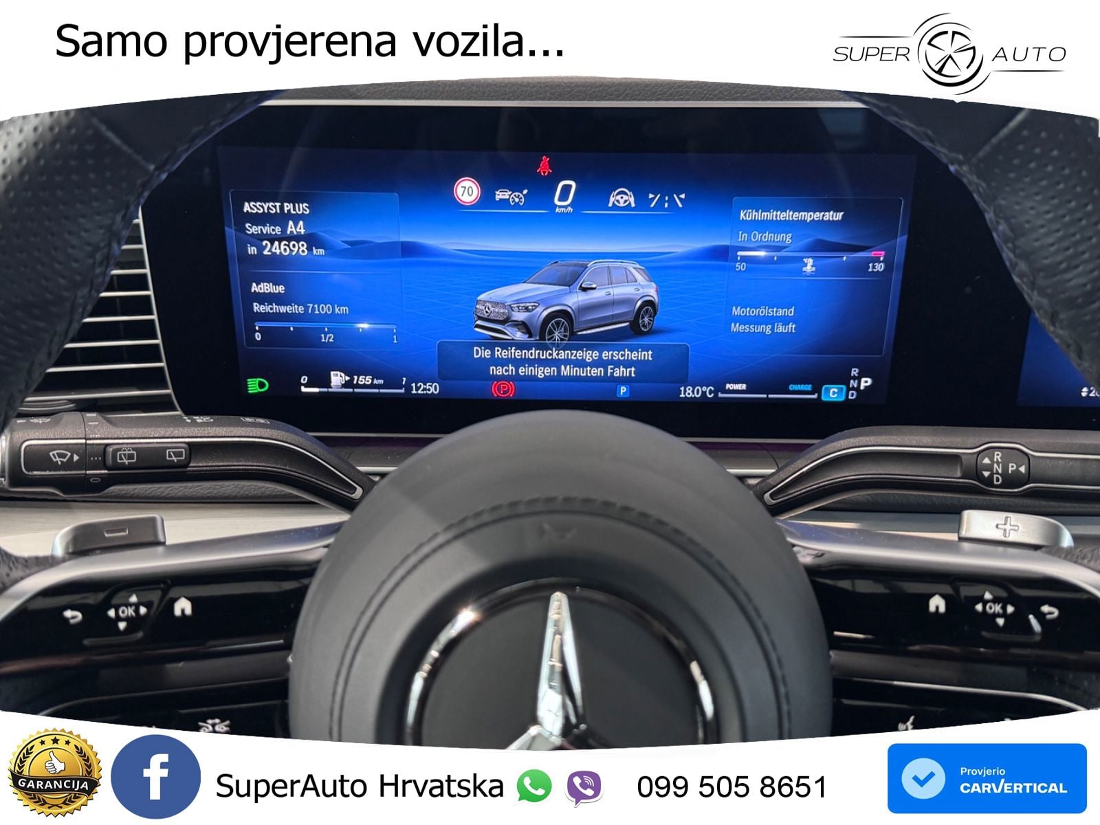 Mercedes GLE 450d (367 KS) EQ Boost 4MATIC 9G-TRONIC AMG ZRAČNI+ACC+GR SJED+KAM+PANO