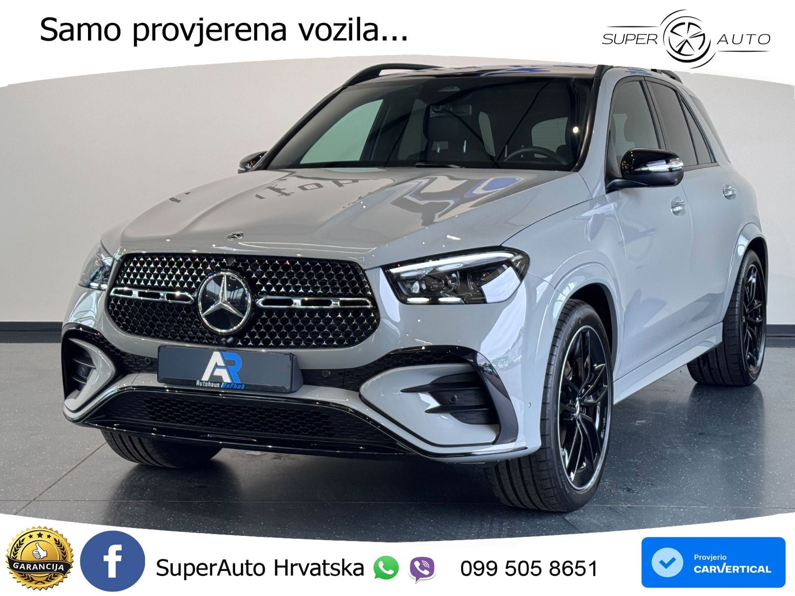Mercedes GLE 450d (367 KS) EQ Boost 4MATIC 9G-TRONIC AMG ZRAČNI+ACC+GR SJED+KAM+PANO