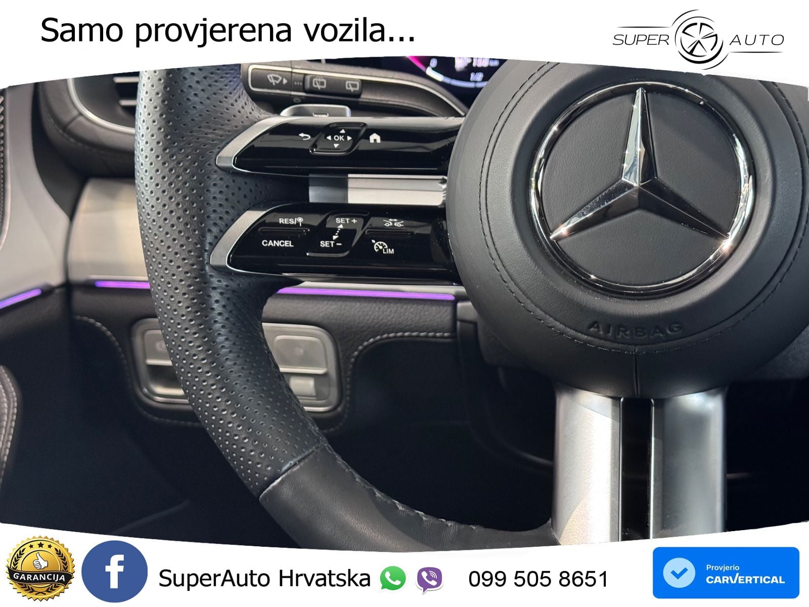 Mercedes GLE 450d (367 KS) EQ Boost 4MATIC 9G-TRONIC AMG ZRAČNI+ACC+GR SJED+KAM+PANO