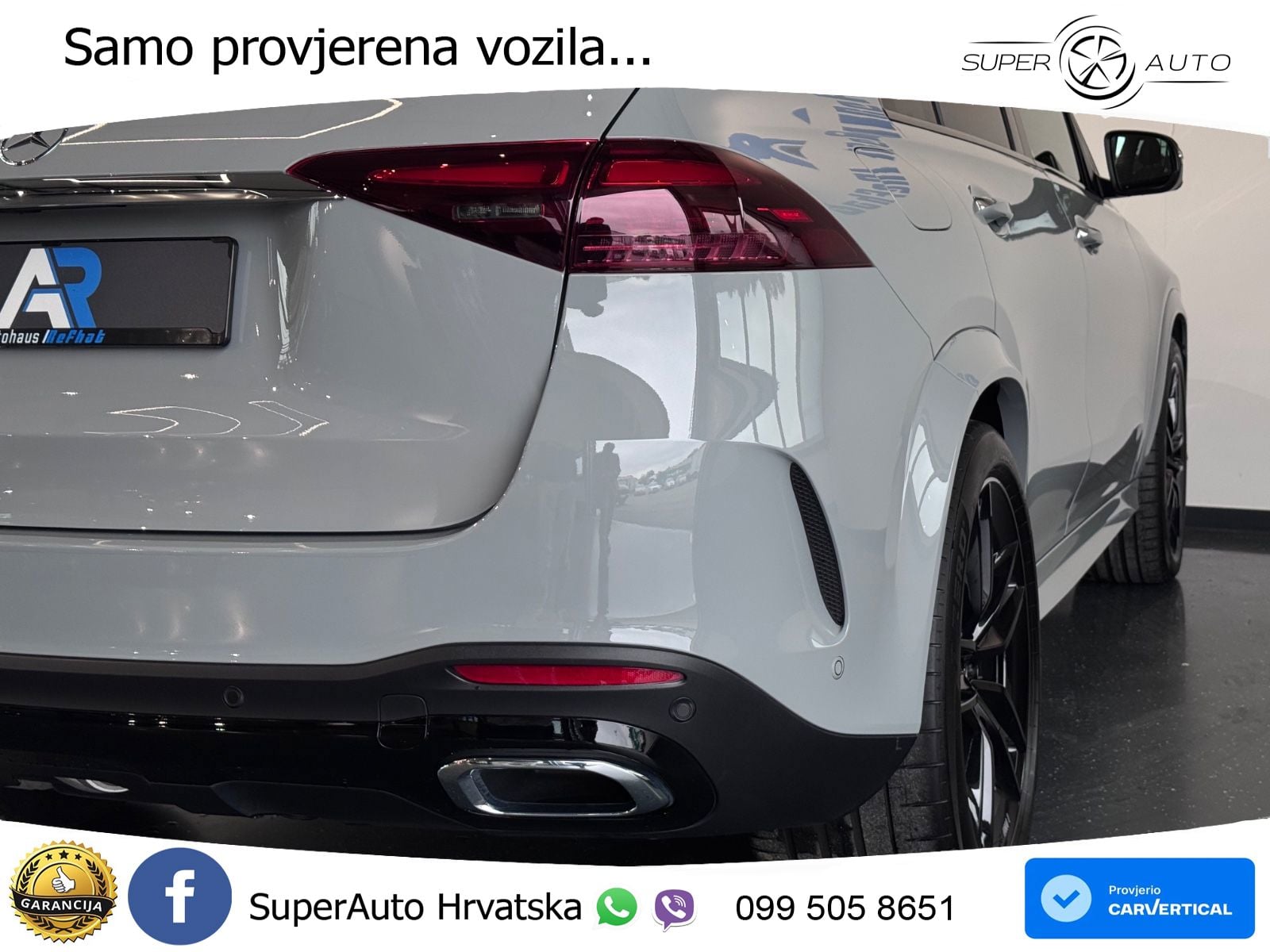 Mercedes GLE 450d (367 KS) EQ Boost 4MATIC 9G-TRONIC AMG ZRAČNI+ACC+GR SJED+KAM+PANO