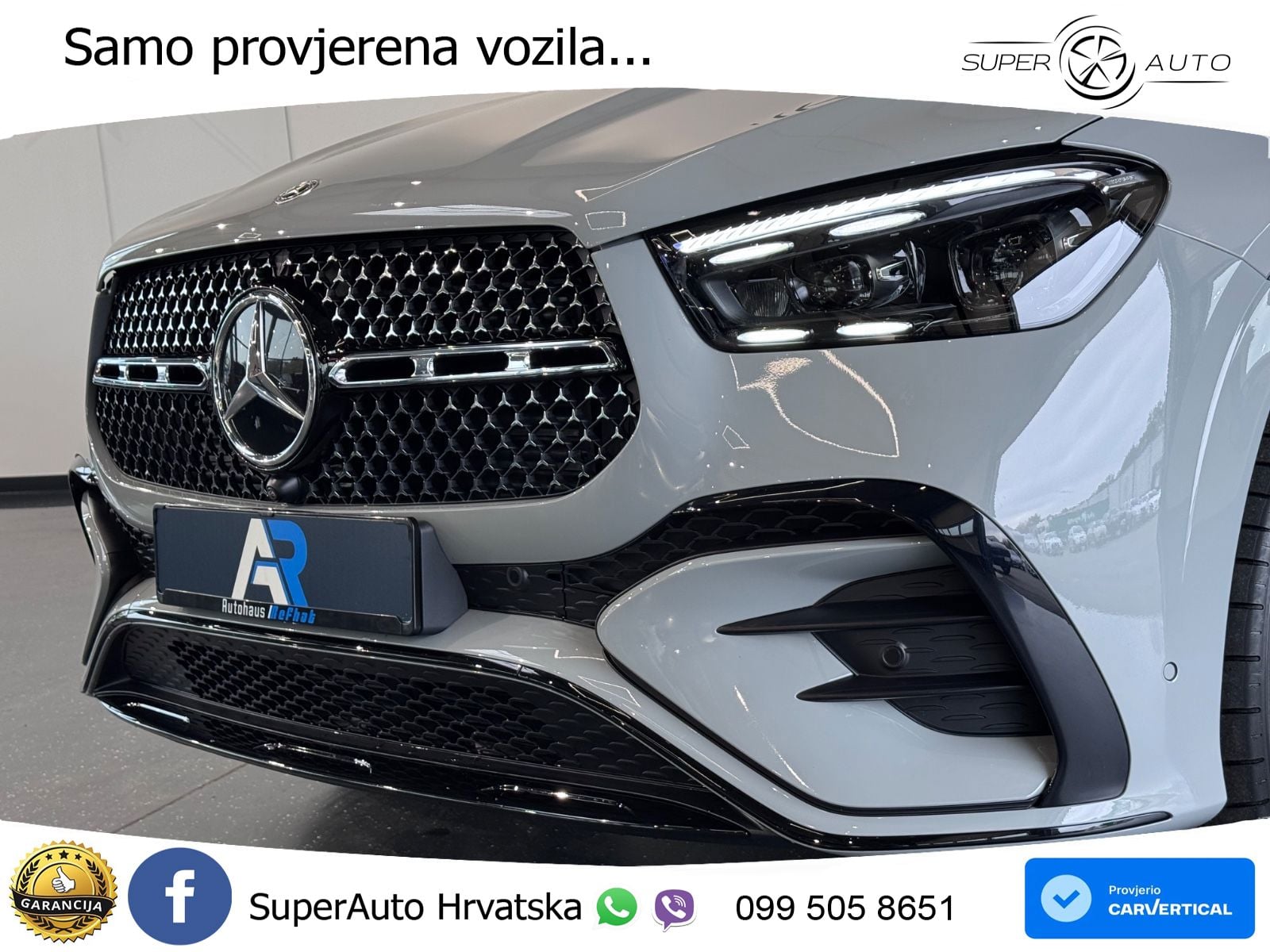 Mercedes GLE 450d (367 KS) EQ Boost 4MATIC 9G-TRONIC AMG ZRAČNI+ACC+GR SJED+KAM+PANO