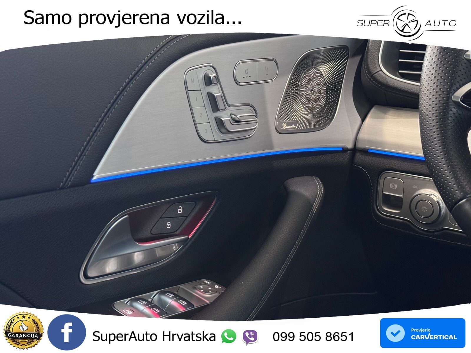 Mercedes GLE 450d (367 KS) EQ Boost 4MATIC 9G-TRONIC AMG ZRAČNI+ACC+GR SJED+KAM+PANO