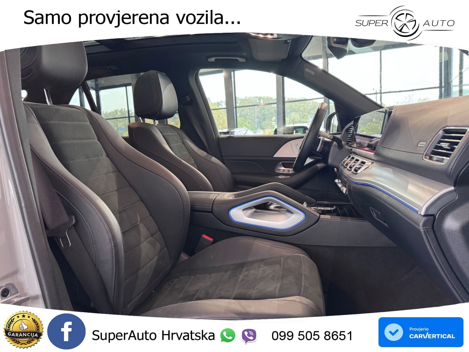 Mercedes GLE 450d (367 KS) EQ Boost 4MATIC 9G-TRONIC AMG ZRAČNI+ACC+GR SJED+KAM+PANO