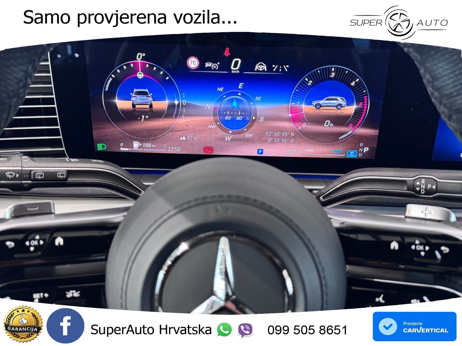 Mercedes GLE 450d (367 KS) EQ Boost 4MATIC 9G-TRONIC AMG ZRAČNI+ACC+GR SJED+KAM+PANO