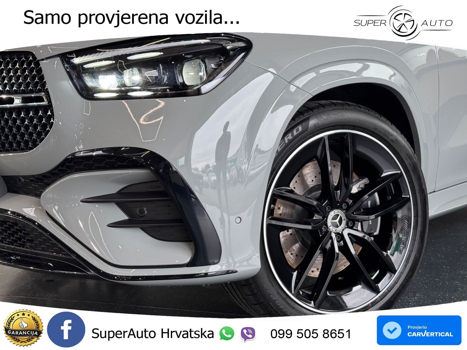 Mercedes GLE 450d (367 KS) EQ Boost 4MATIC 9G-TRONIC AMG ZRAČNI+ACC+GR SJED+KAM+PANO