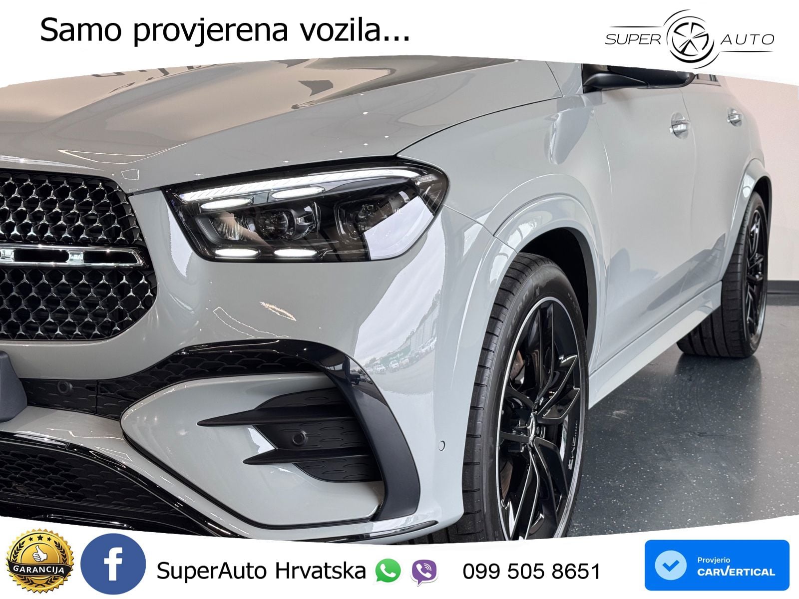 Mercedes GLE 450d (367 KS) EQ Boost 4MATIC 9G-TRONIC AMG ZRAČNI+ACC+GR SJED+KAM+PANO