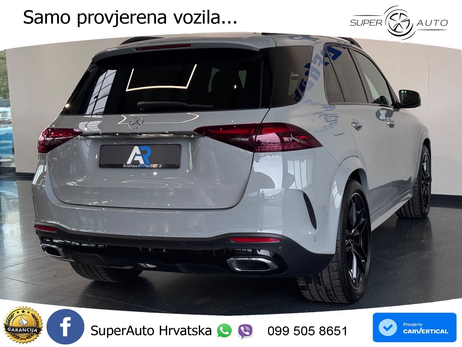 Mercedes GLE 450d (367 KS) EQ Boost 4MATIC 9G-TRONIC AMG ZRAČNI+ACC+GR SJED+KAM+PANO