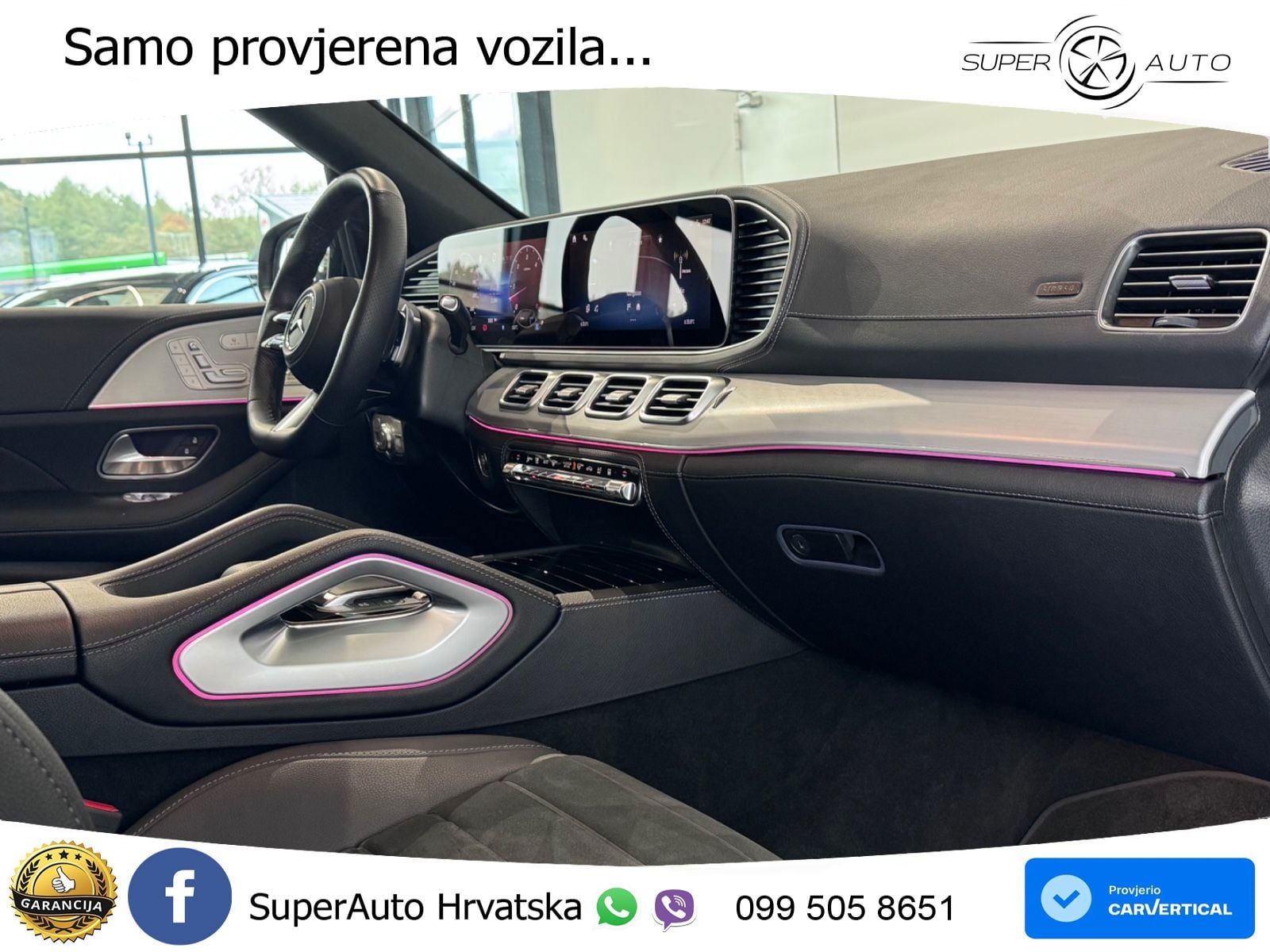 Mercedes GLE 450d (367 KS) EQ Boost 4MATIC 9G-TRONIC AMG ZRAČNI+ACC+GR SJED+KAM+PANO