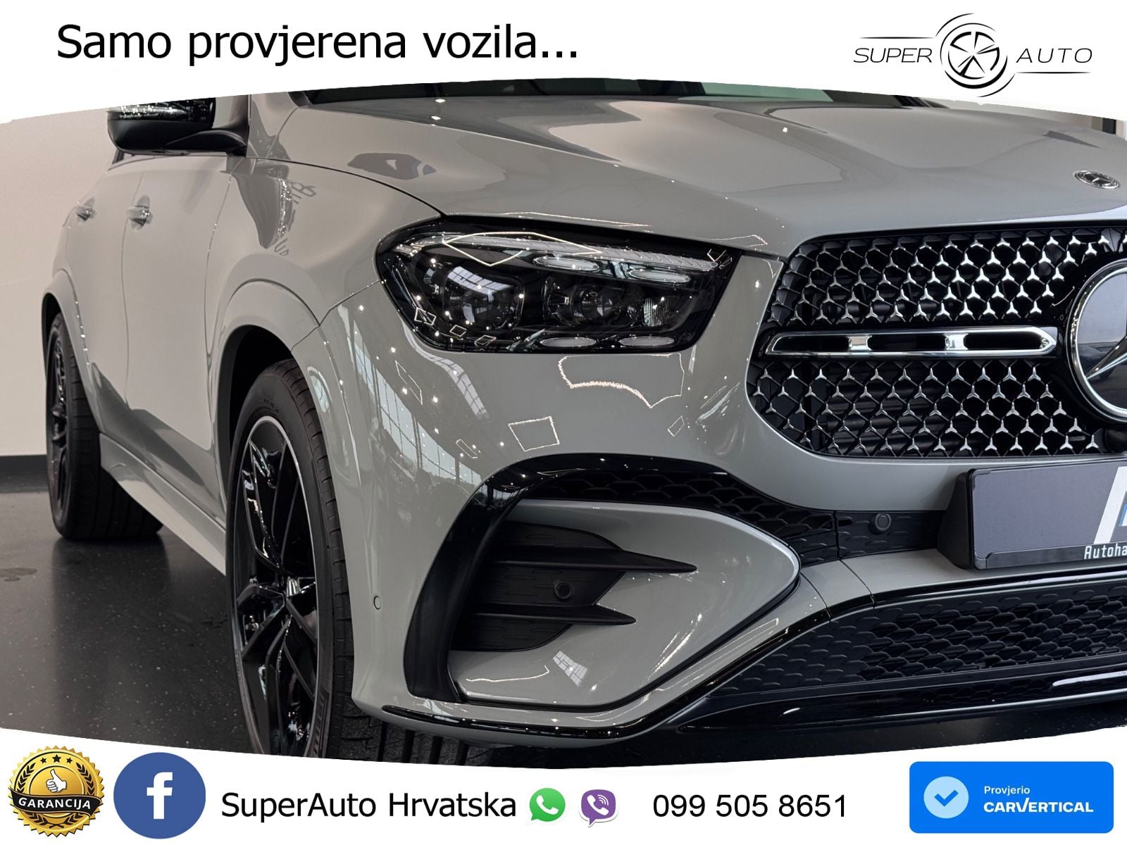 Mercedes GLE 450d (367 KS) EQ Boost 4MATIC 9G-TRONIC AMG ZRAČNI+ACC+GR SJED+KAM+PANO