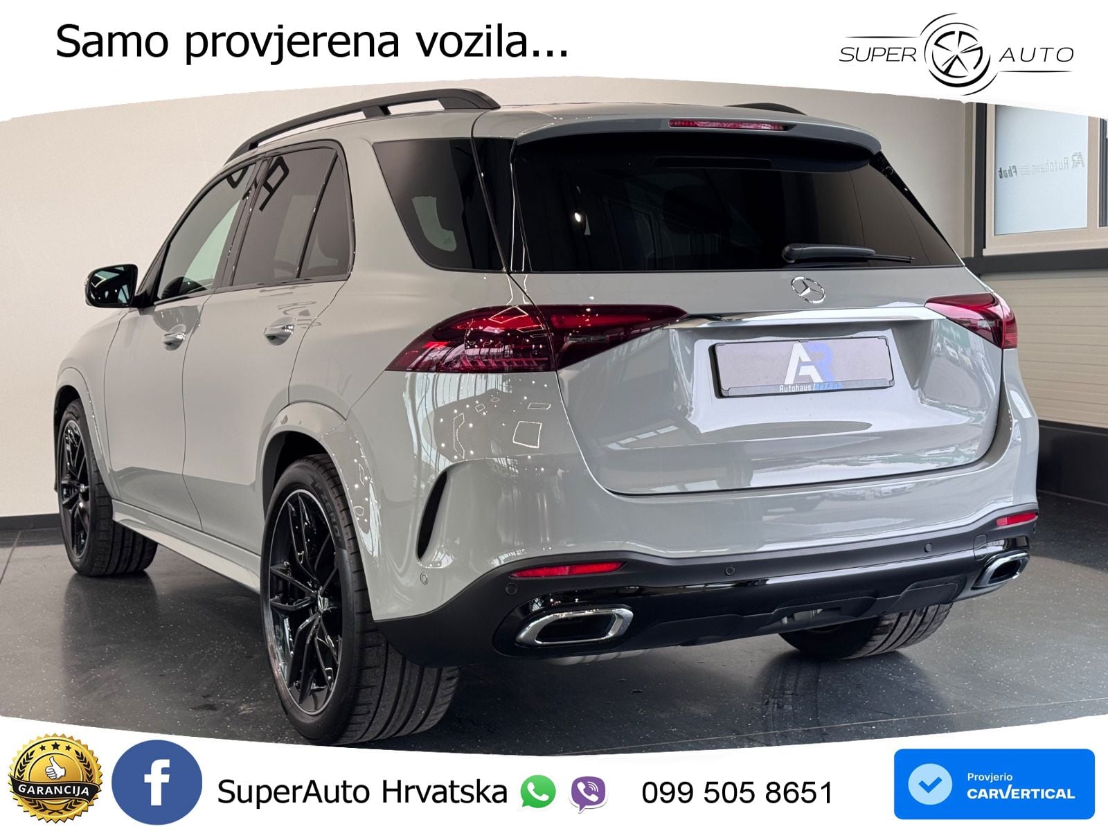 Mercedes GLE 450d (367 KS) EQ Boost 4MATIC 9G-TRONIC AMG ZRAČNI+ACC+GR SJED+KAM+PANO