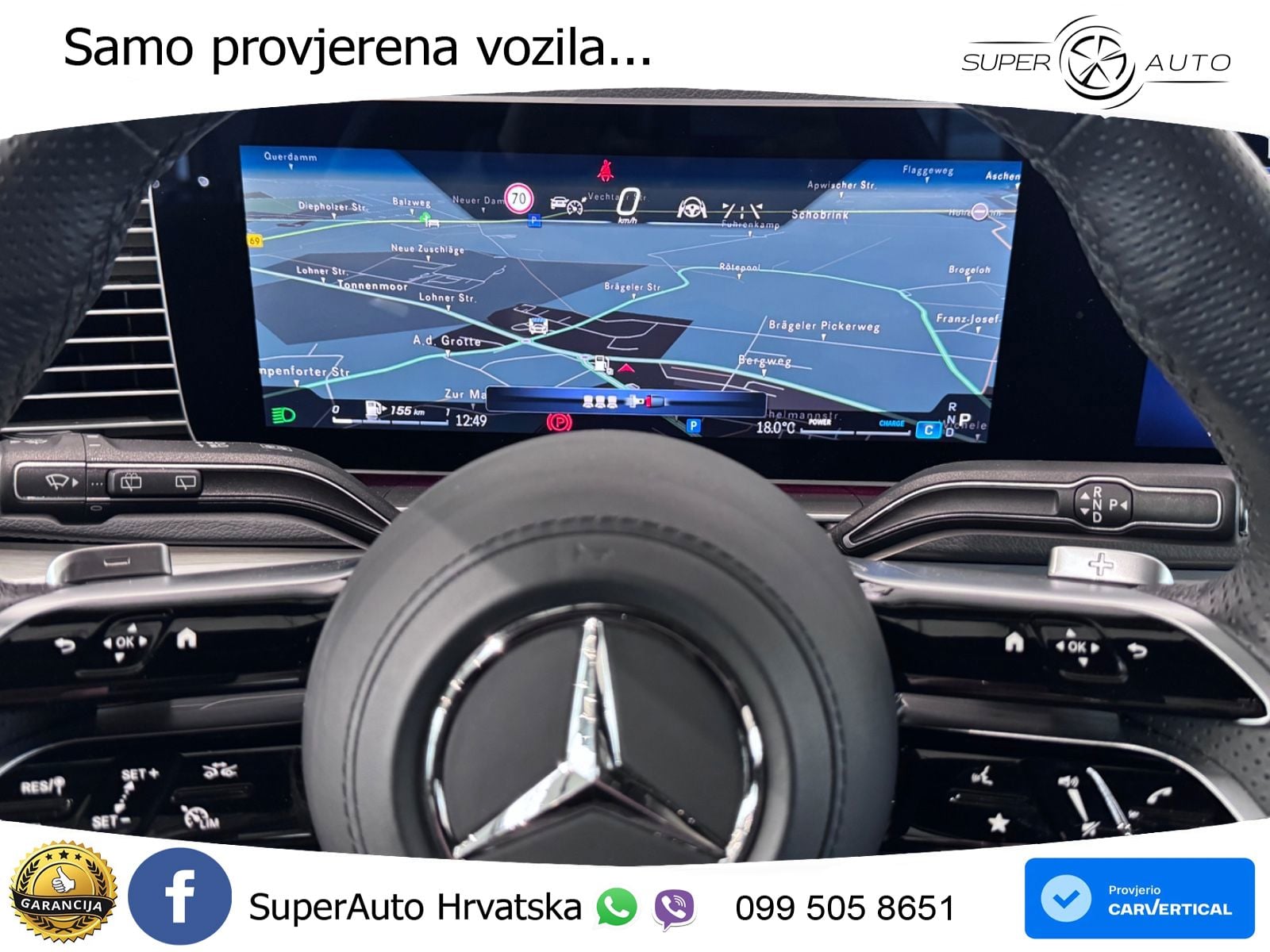 Mercedes GLE 450d (367 KS) EQ Boost 4MATIC 9G-TRONIC AMG ZRAČNI+ACC+GR SJED+KAM+PANO