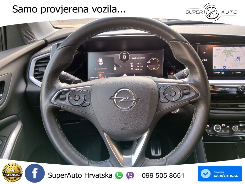 Opel Grandland 1.2i Turbo (130 KS) Automatic Ultimate