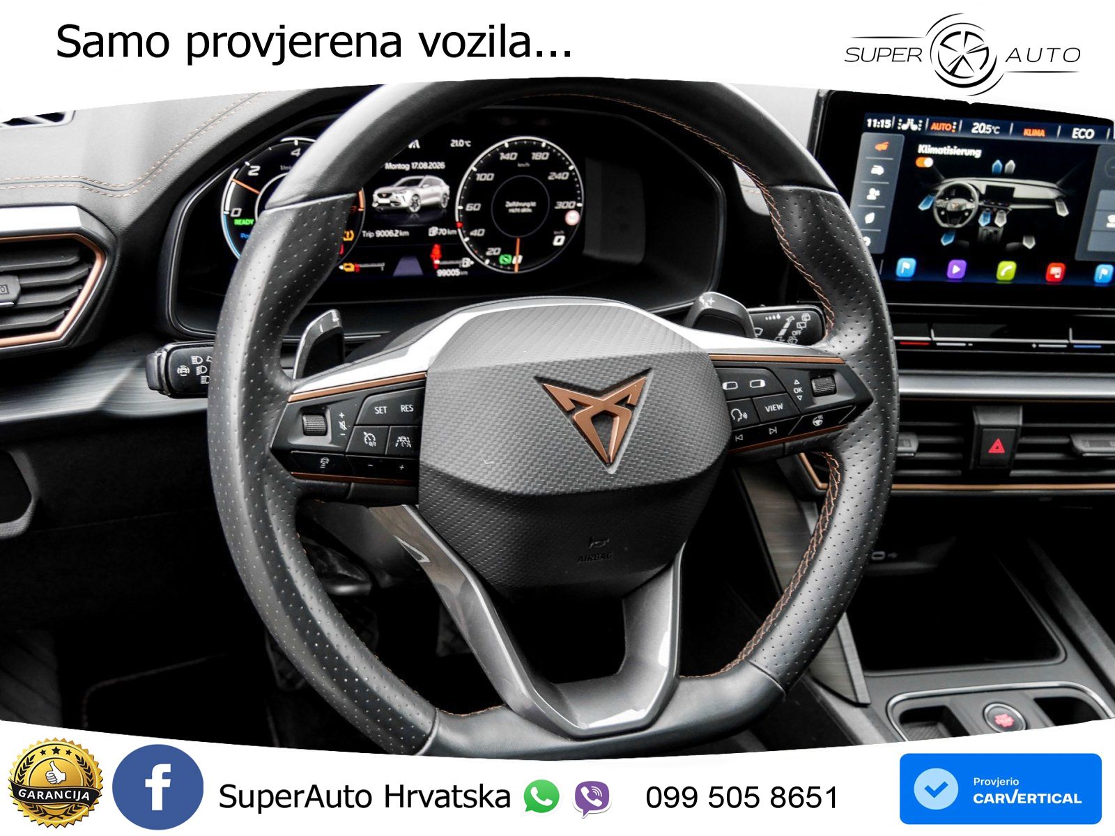 Cupra Formentor 1.4 TSI (204 KS) e-Hybrid DSG LED+GR SJED+ACC