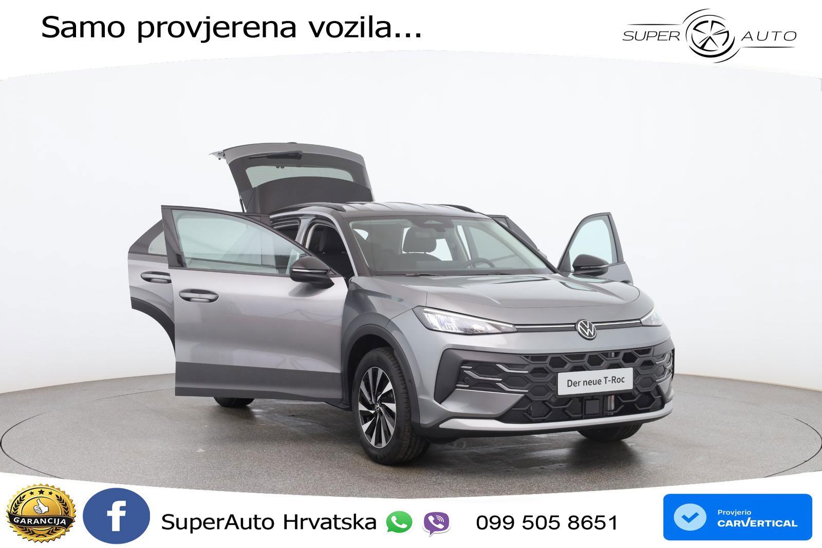 Volkswagen T-Roc II 1.5 eTSI (116 KS)  DSG LED+GR SJED+ACC