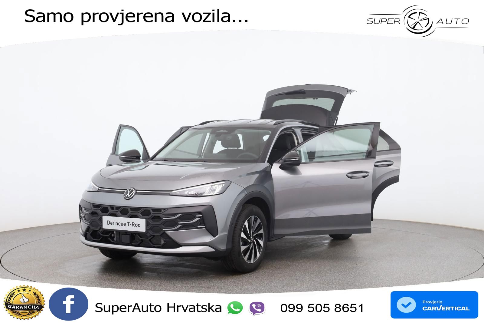 Volkswagen T-Roc II 1.5 eTSI (116 KS)  DSG LED+GR SJED+ACC