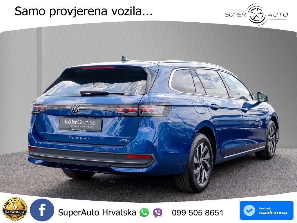 Volkswagen Passat Variant 1.5 eTSI (150 KS) DSG Business LED+GR SJED+ACC