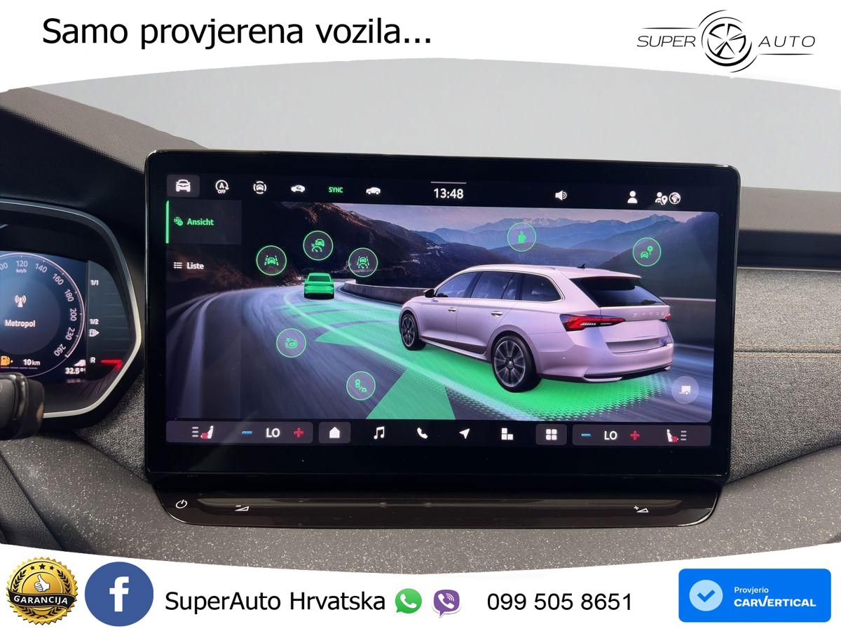 Škoda Octavia Combi 2.0 TDI (150 KS) DSG Selection LED+GR SJED+ACC