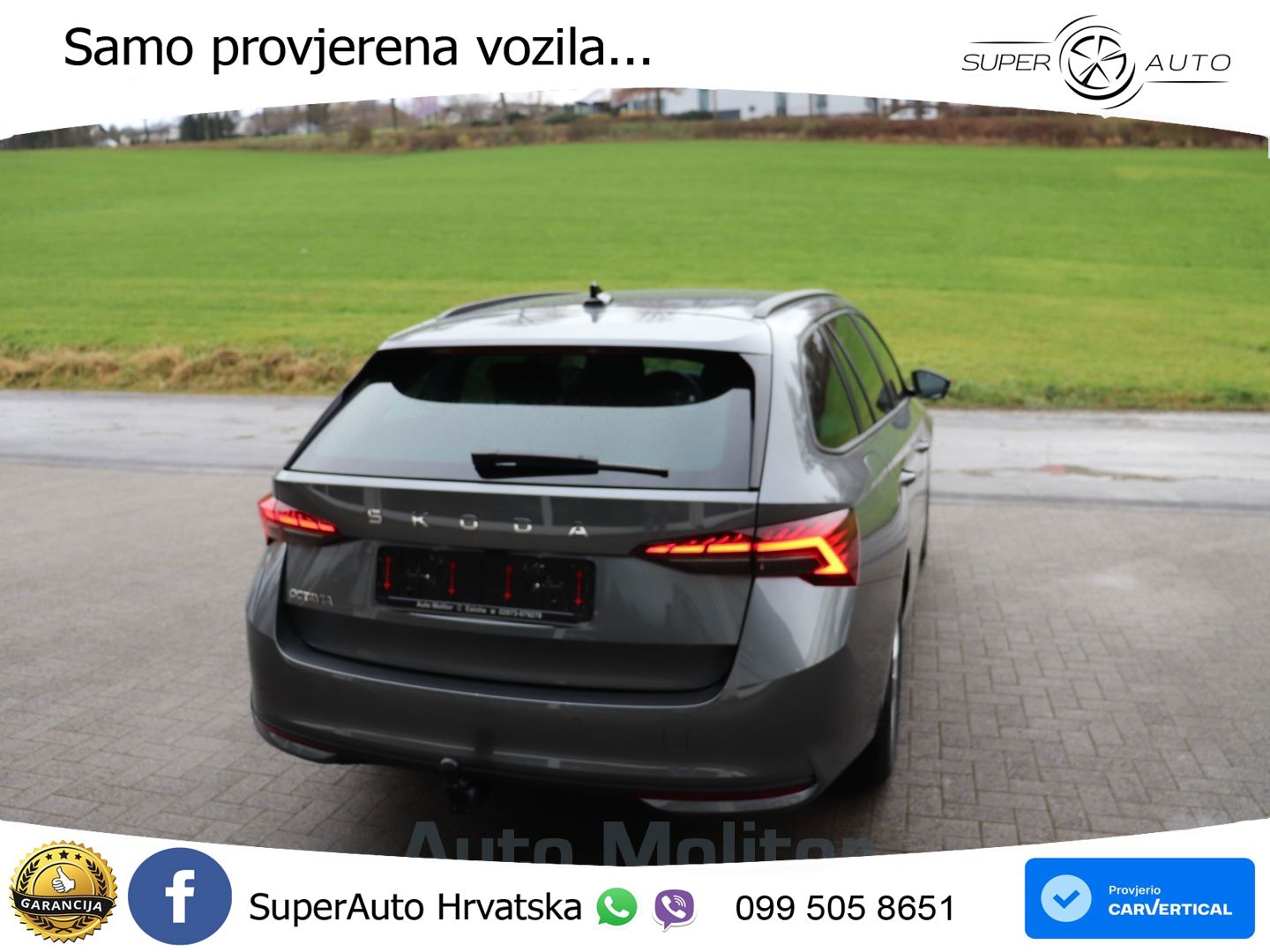 Škoda Octavia Combi 2.0 TDI (150 KS) DSG LED+GR SJED+ACC