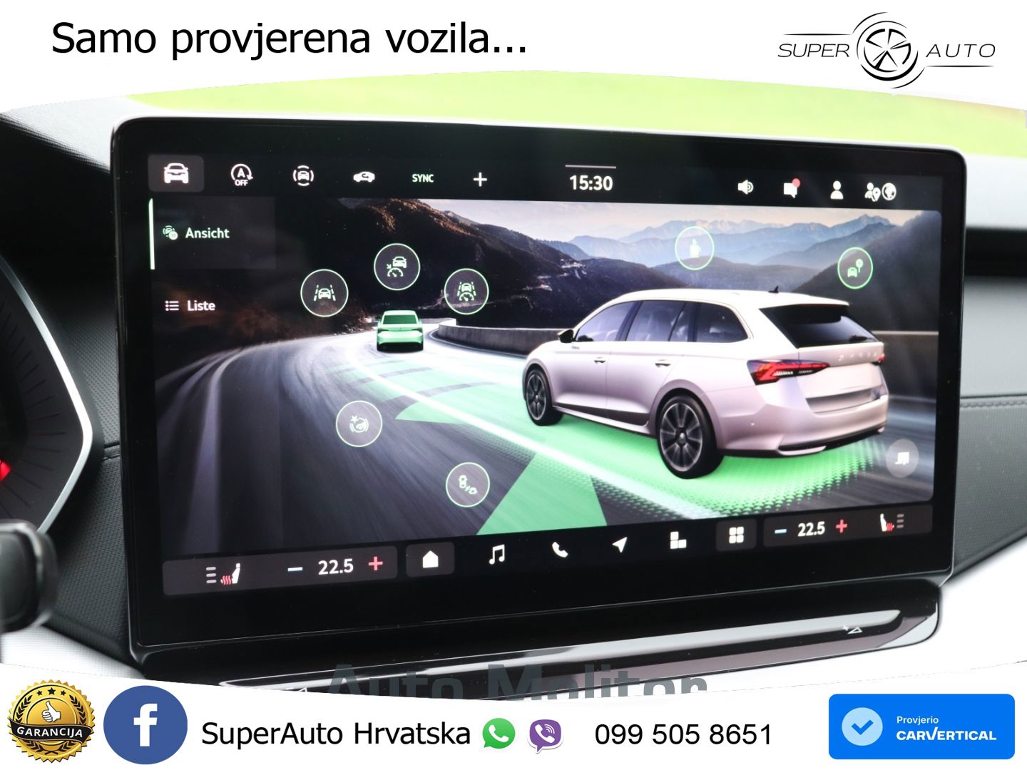 Škoda Octavia Combi 2.0 TDI (150 KS) DSG LED+GR SJED+ACC