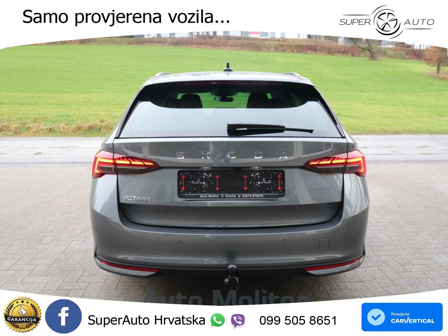 Škoda Octavia Combi 2.0 TDI (150 KS) DSG LED+GR SJED+ACC