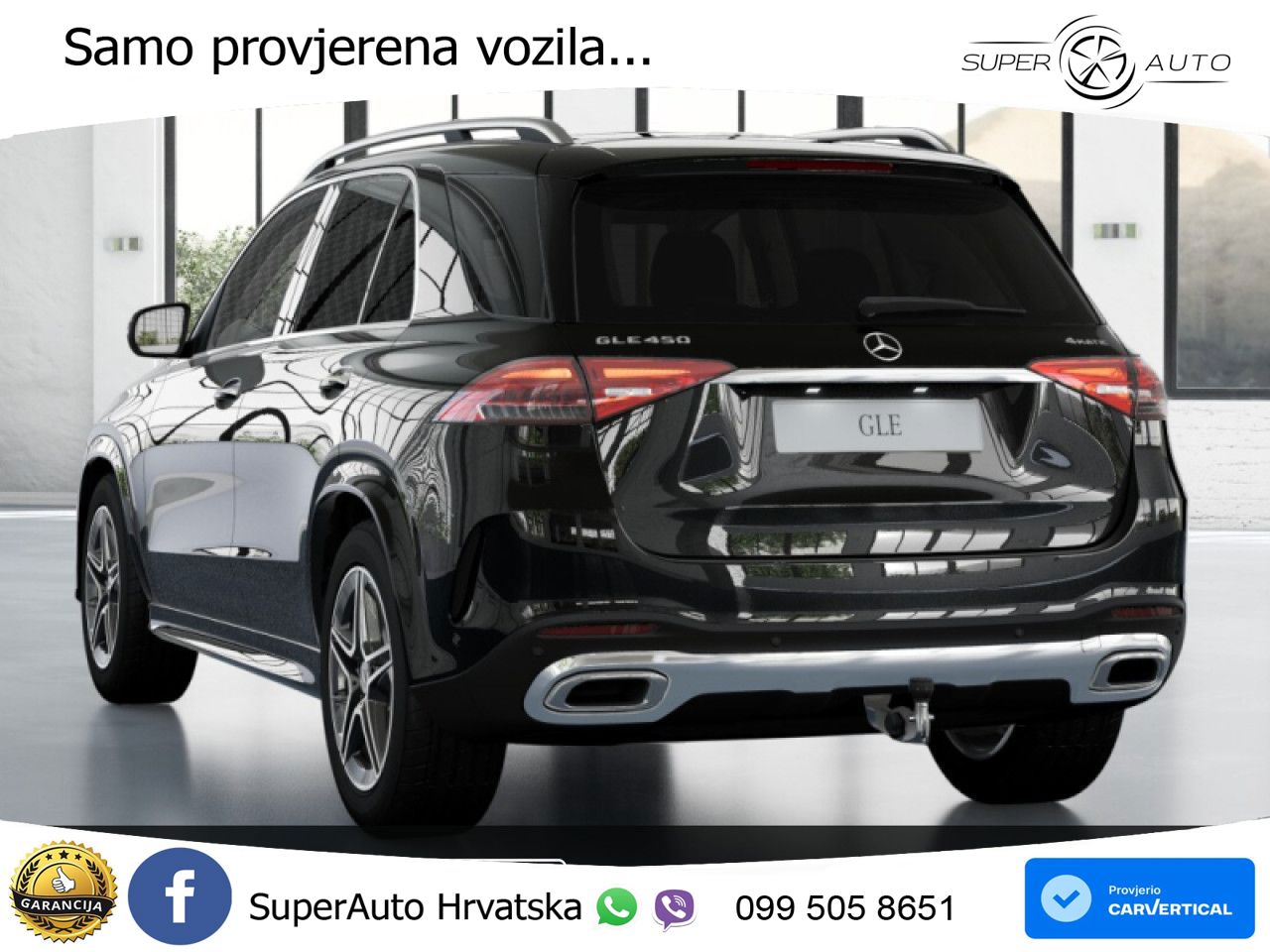 Mercedes GLE 450 3.0 (381 KS) EQ Boost 4MATIC 9G-TRONIC AMG LED+GR SJED+ACC