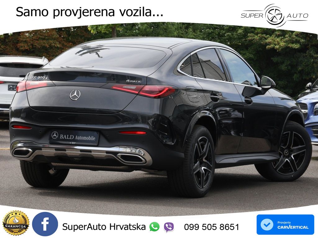 Mercedes GLC Coupe 300e (313 KS) 4MATIC 9G-TRONIC AMG LED+GR SJED+ACC