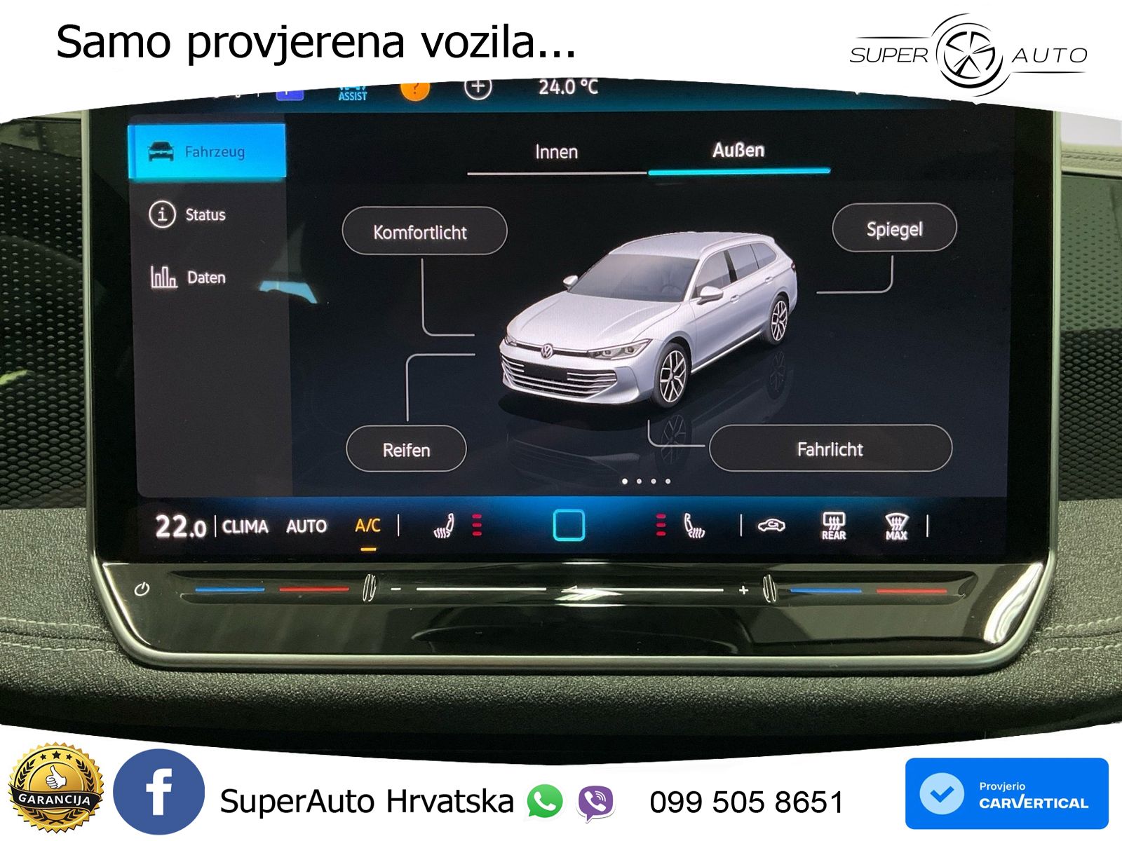 Volkswagen Passat Variant 2.0 TDI (122 KS) DSG LED+GR SJED+ACC