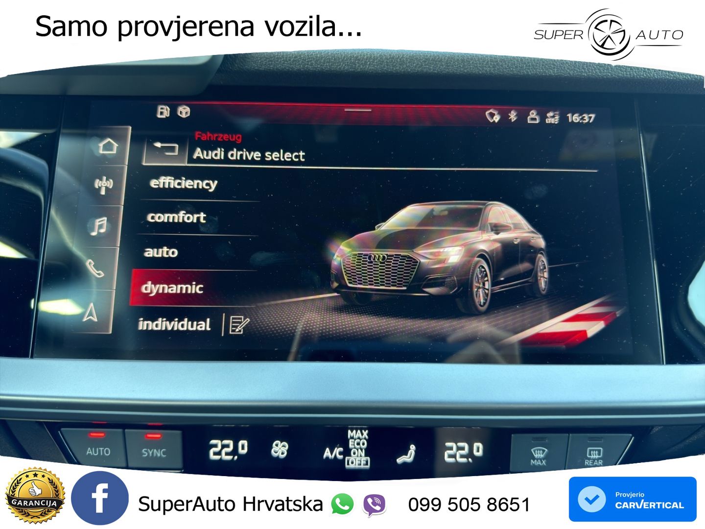 Audi S3 Limuzina 2.0 TFSI (310 KS) quattro S tronic MATRIX+GR SJED+KAM