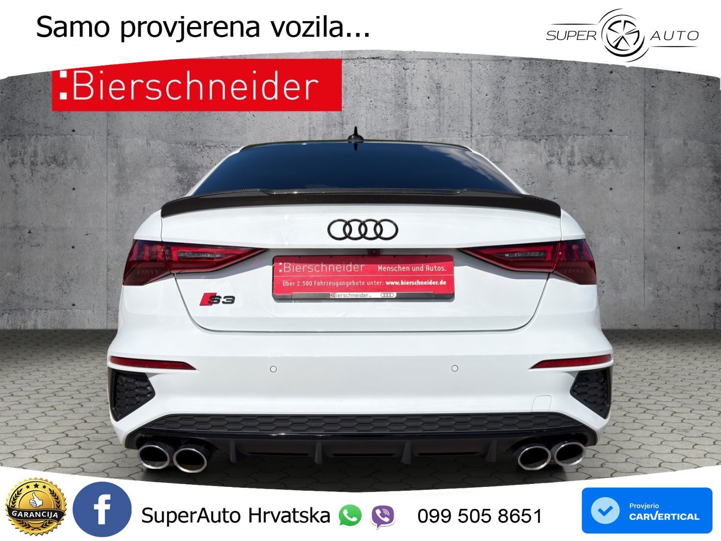 Audi S3 Limuzina 2.0 TFSI (310 KS) quattro S tronic MATRIX+GR SJED+KAM