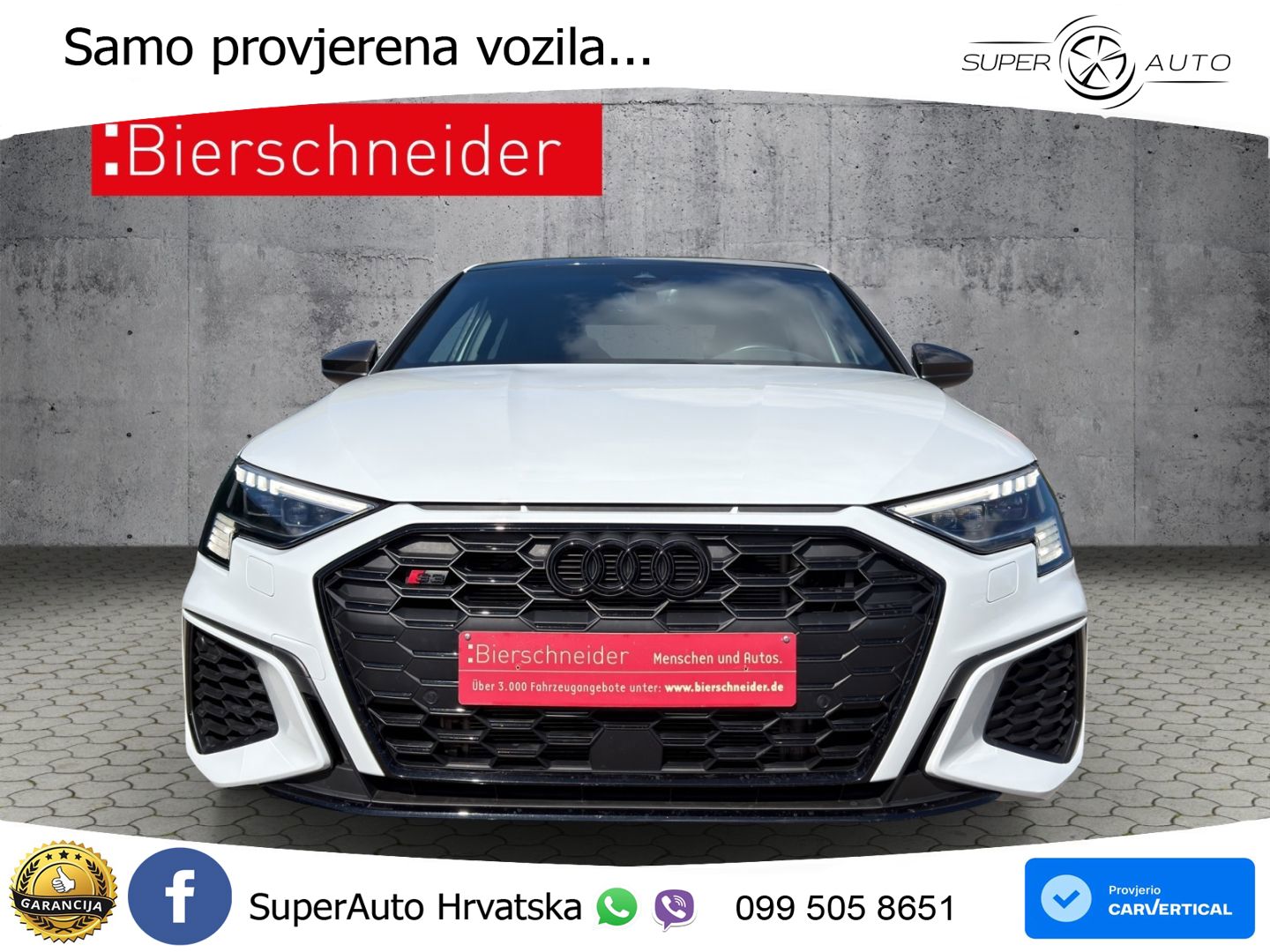 Audi S3 Limuzina 2.0 TFSI (310 KS) quattro S tronic MATRIX+GR SJED+KAM
