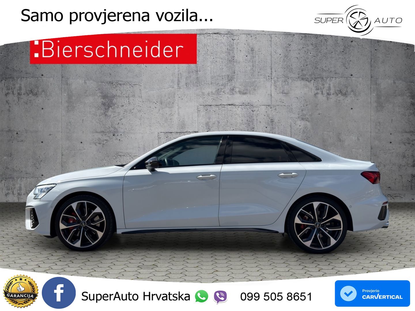 Audi S3 Limuzina 2.0 TFSI (310 KS) quattro S tronic MATRIX+GR SJED+KAM