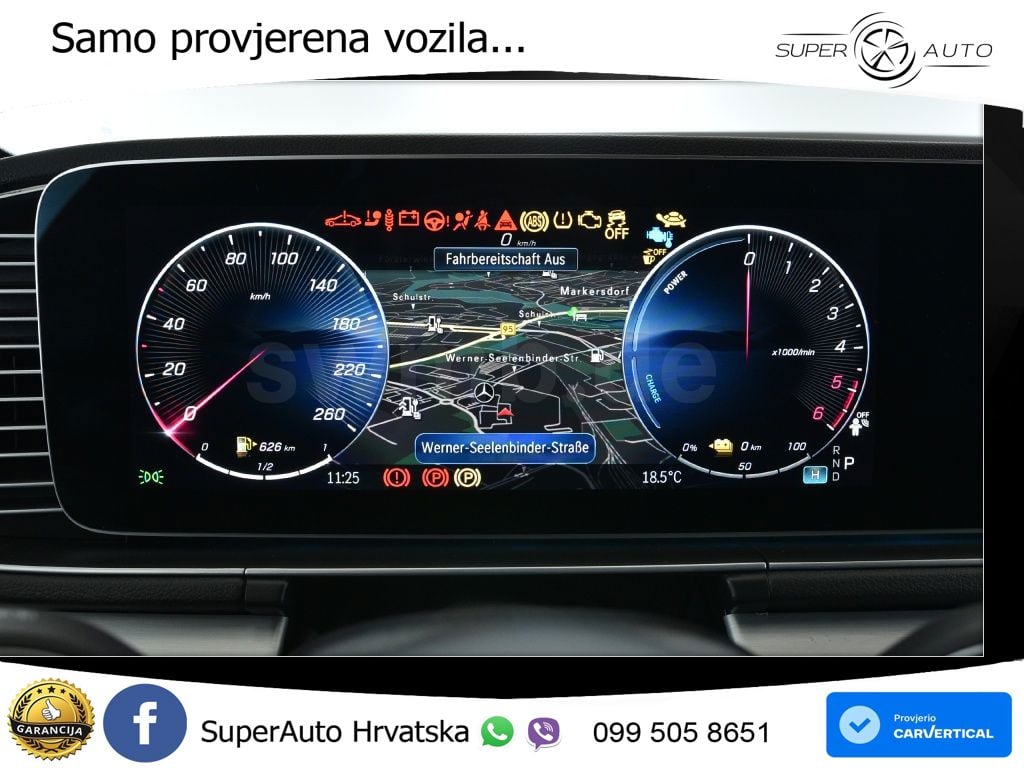 Mercedes GLE 350de (333 KS) 4MATIC 9G-TRONIC AMG ZRAČNI+ACC+GR SJED+360+PANO