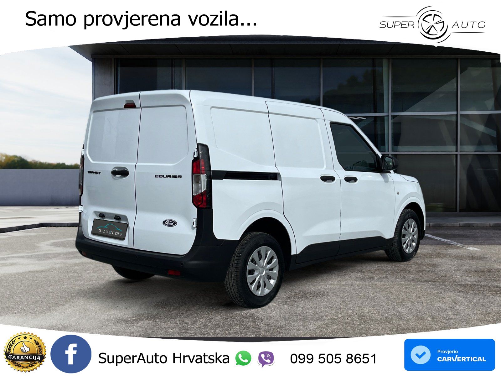 Ford Transit Courier 1.5 EcoBlue Kasten Trend Klima*P 101 KS