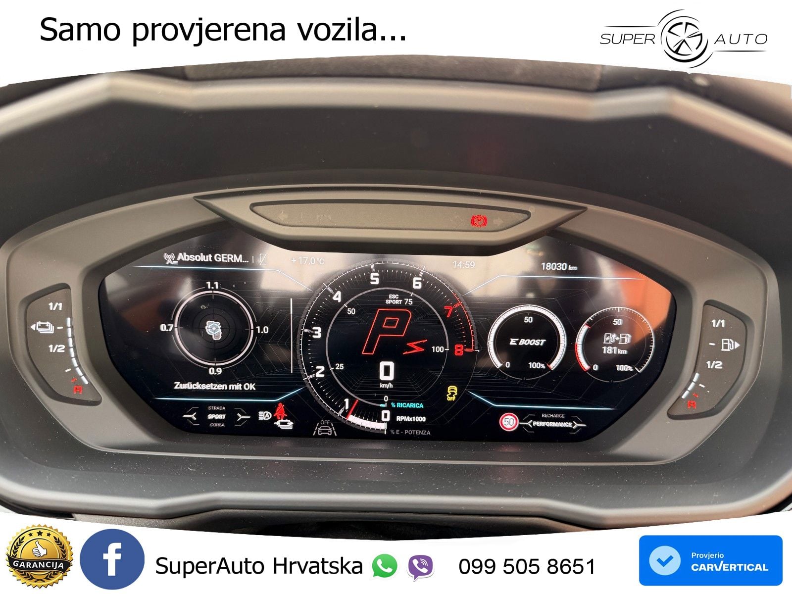 Lamborghini Urus SE 4.0 V8 (800 KS) 4WD Automatic LED+GR SJED+ACC