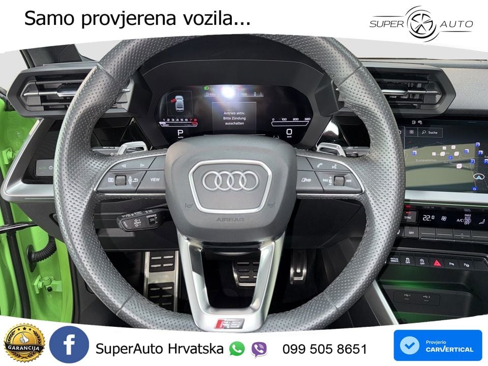 Audi RS3 Sedan 2.5 TFSI (400 KS) quattro S tronic LED+ACC
