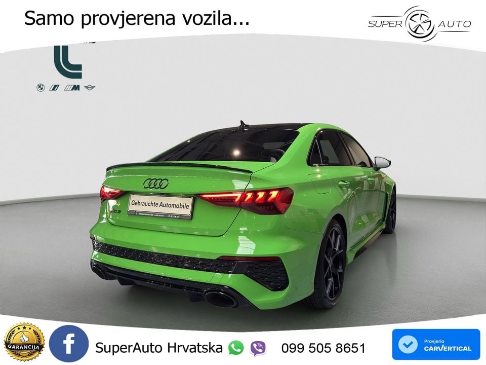 Audi RS3 Sedan 2.5 TFSI (400 KS) quattro S tronic LED+ACC