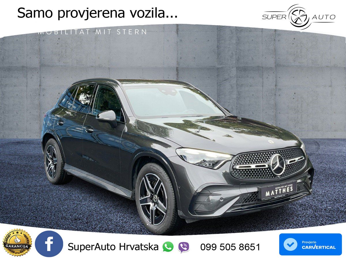 Mercedes GLC 220d (197 KS) 4MATIC 9G-TRONIC AMG LED+GR SJED+ACC