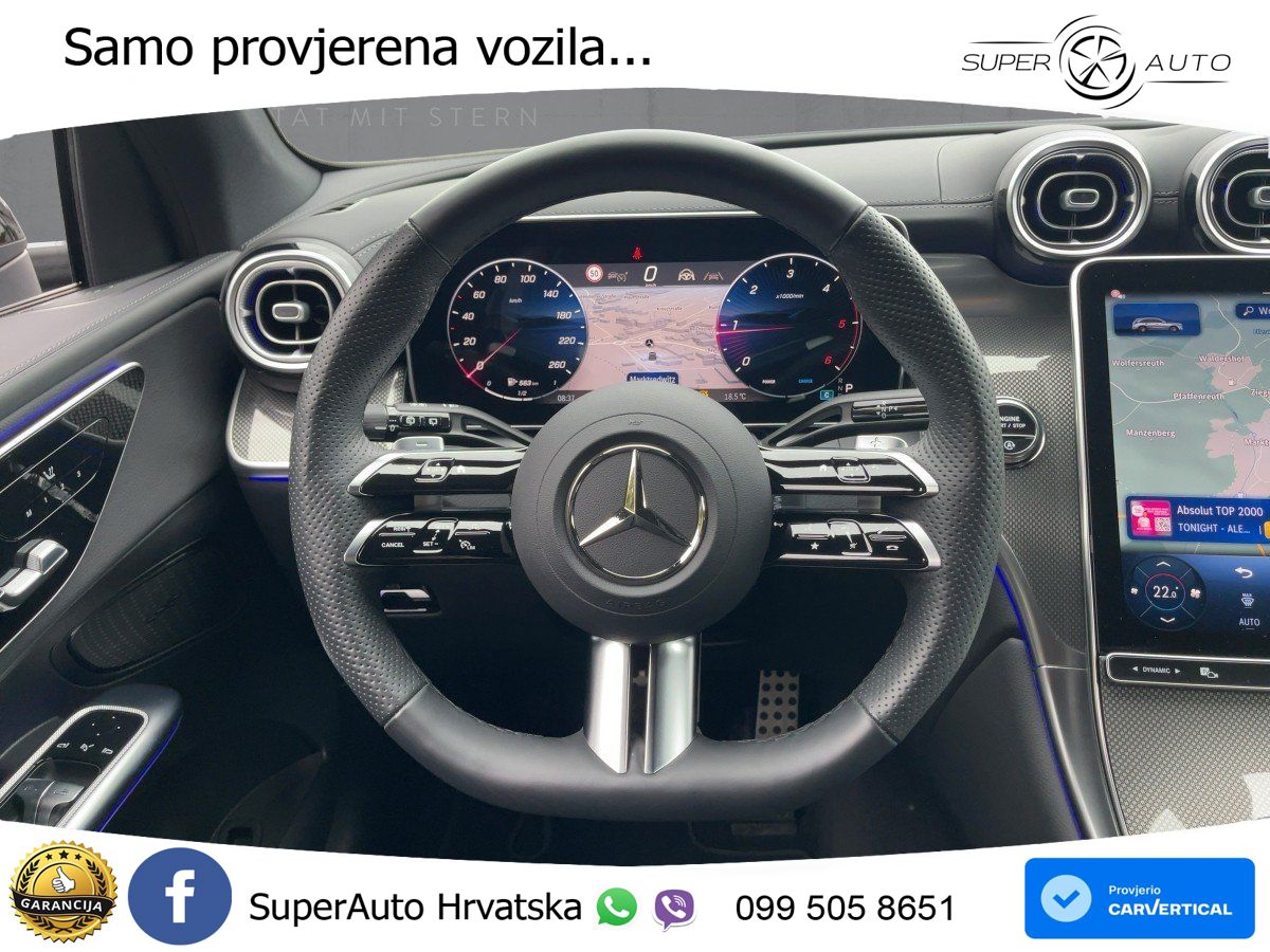 Mercedes GLC 220d (197 KS) 4MATIC 9G-TRONIC AMG LED+GR SJED+ACC