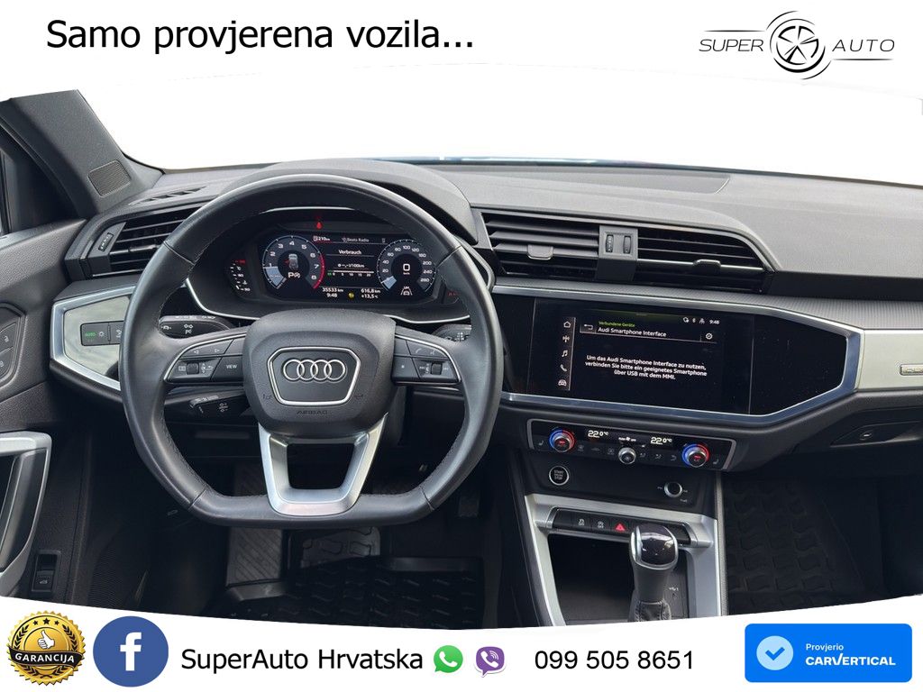 Audi Q3 40 TFSI (190 KS) quattro S tronic S line
