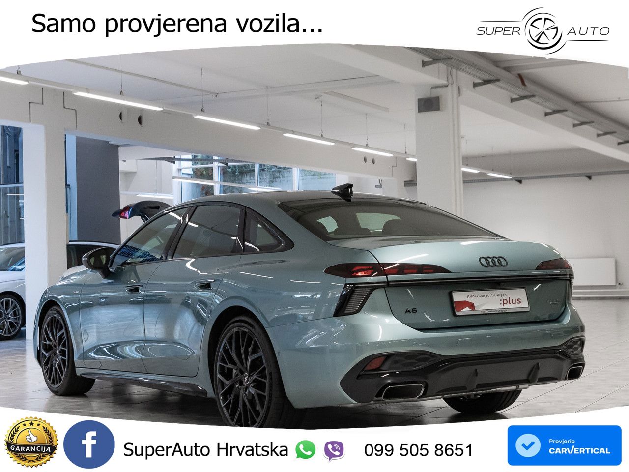 Audi A6 3.0 TFSI V6 (367 KS) quattro S tronic S line LED+GR SJED+ACC