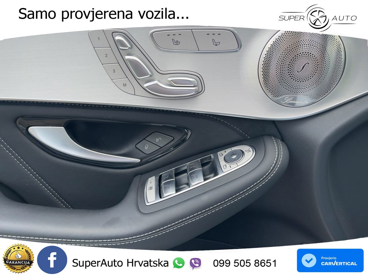 Mercedes GLC Coupe AMG 63 S V8 (510 KS) 4MATIC+ MCT ZRAČNI+ACC+4xGR SJED+360