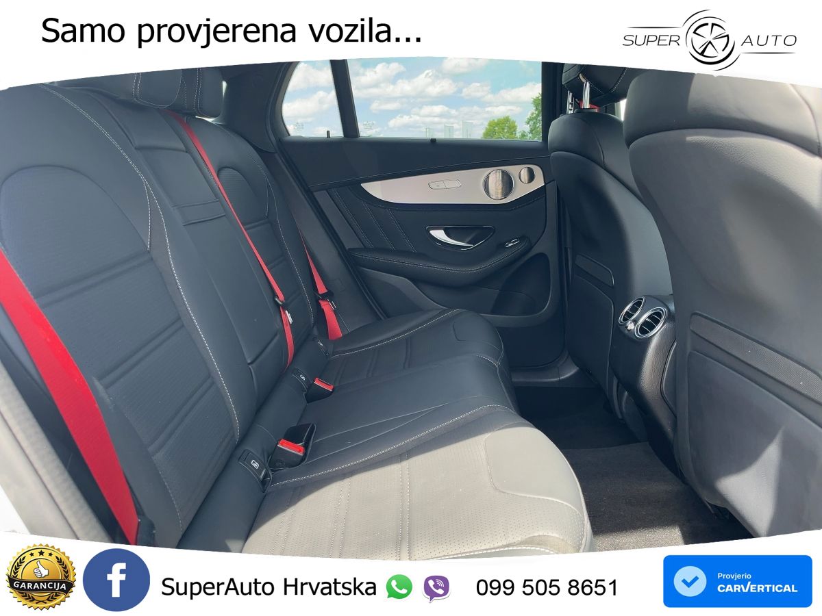 Mercedes GLC Coupe AMG 63 S V8 (510 KS) 4MATIC+ MCT ZRAČNI+ACC+4xGR SJED+360