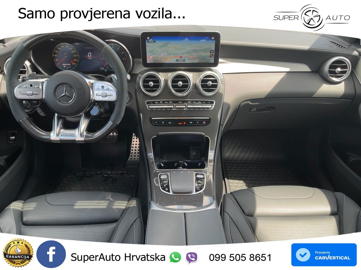 Mercedes GLC Coupe AMG 63 S V8 (510 KS) 4MATIC+ MCT ZRAČNI+ACC+4xGR SJED+360