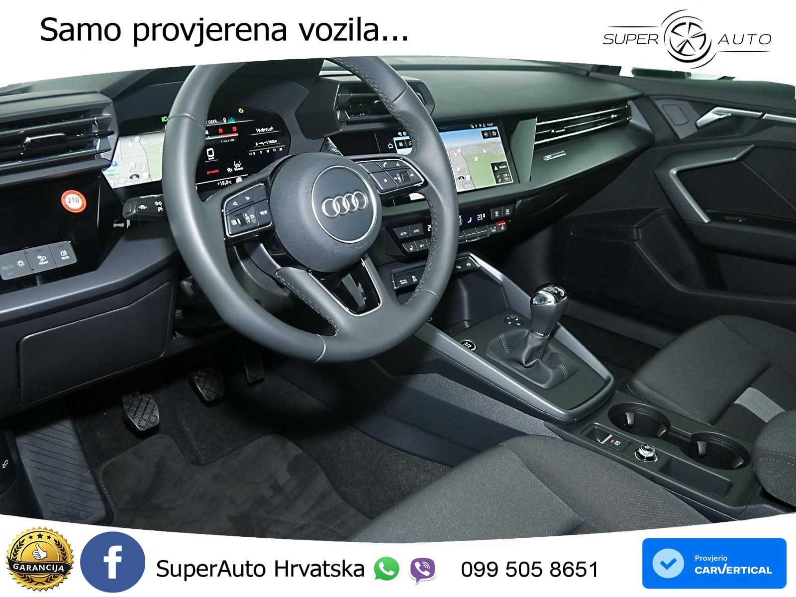 Audi A3 30 TDI (116 KS) LED+GR SJED+ACC