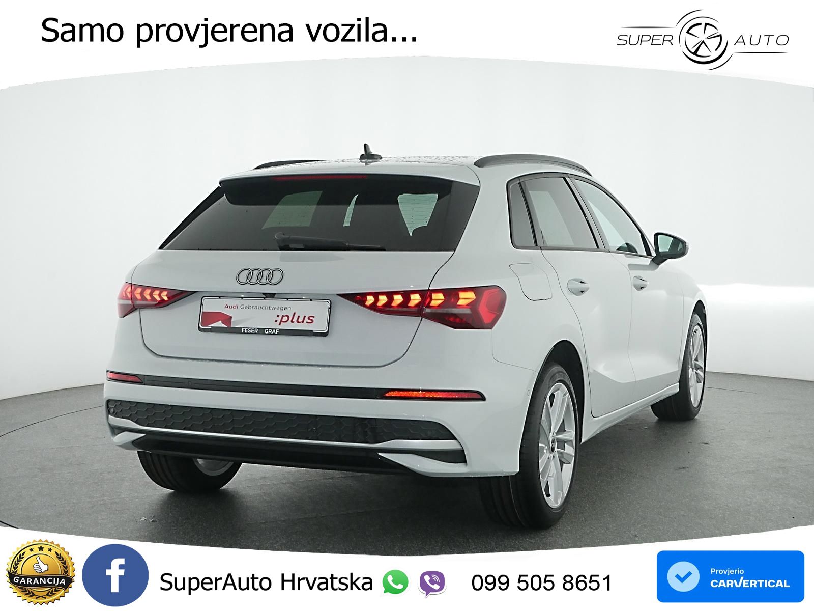 Audi A3 30 TDI (116 KS) LED+GR SJED+ACC